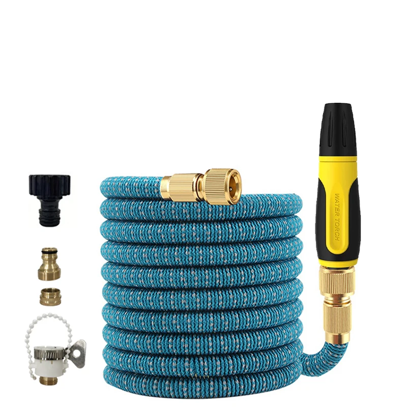 Best Seller Expandable Magic Hose Home Garden Watering Water Pipes High-Pressure Car Wash Cleaning Water Gun Gardening tool