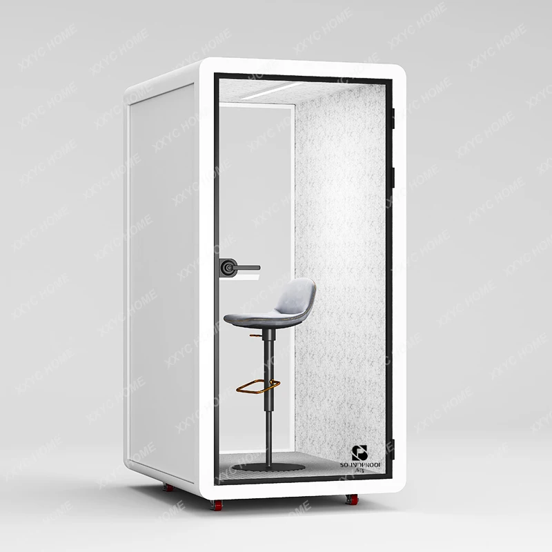 غرفة عازلة للصوت منزلية، حجرة صامتة، كشك هاتف داخلي عازل للصوت، كابينة إسكات، تيار مباشر متنقل