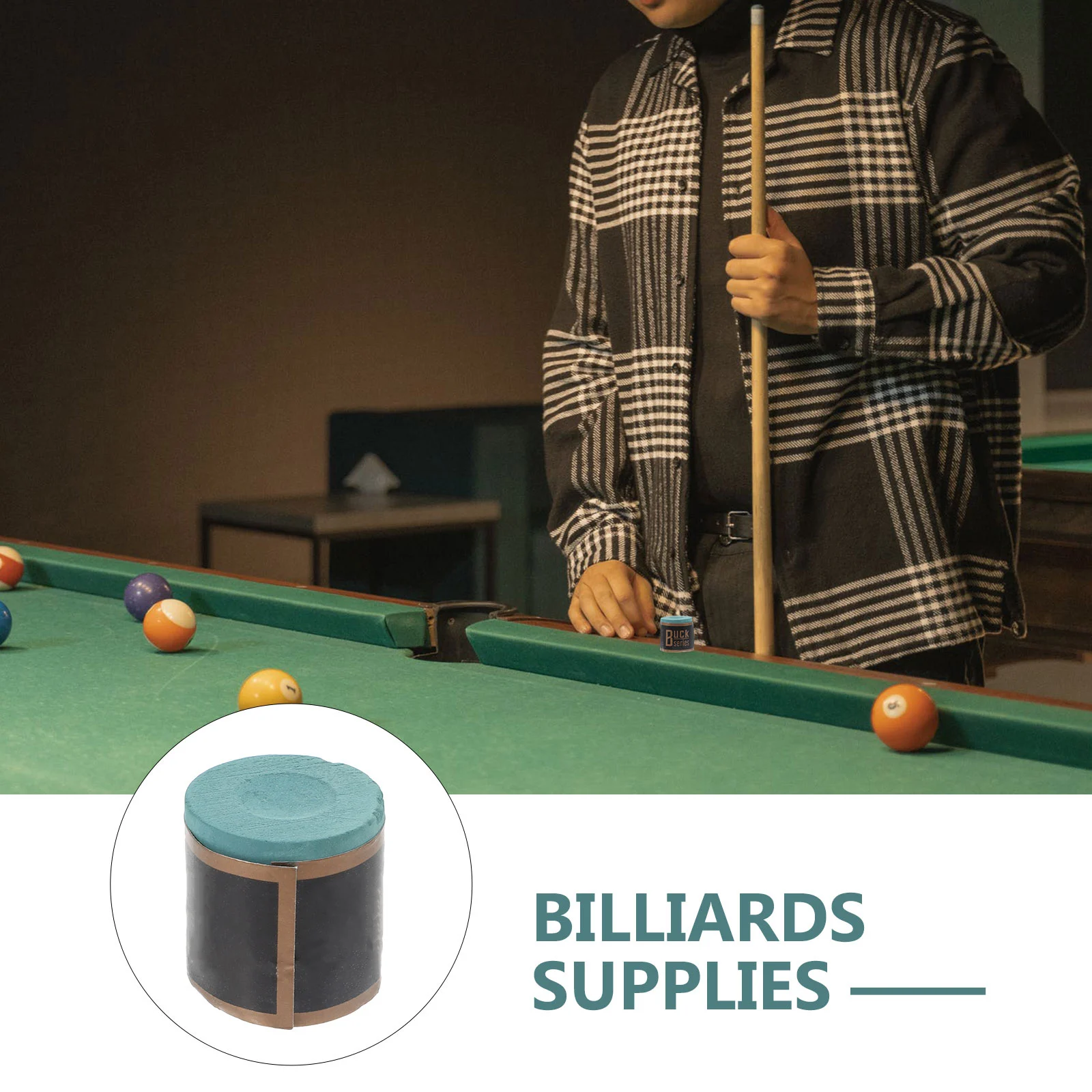 

Billiard Pool Table Accessory Chalk for Sticks Holder Accessories Cue
