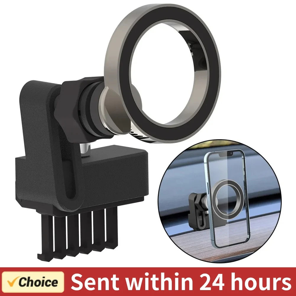 

Навигационный автомобильный держатель с 6 зажимами, основа для панели приборной панели, кронштейн для телефона Tesla model 3, модель Y 4,0-7,2 дюйма, фотодержатель