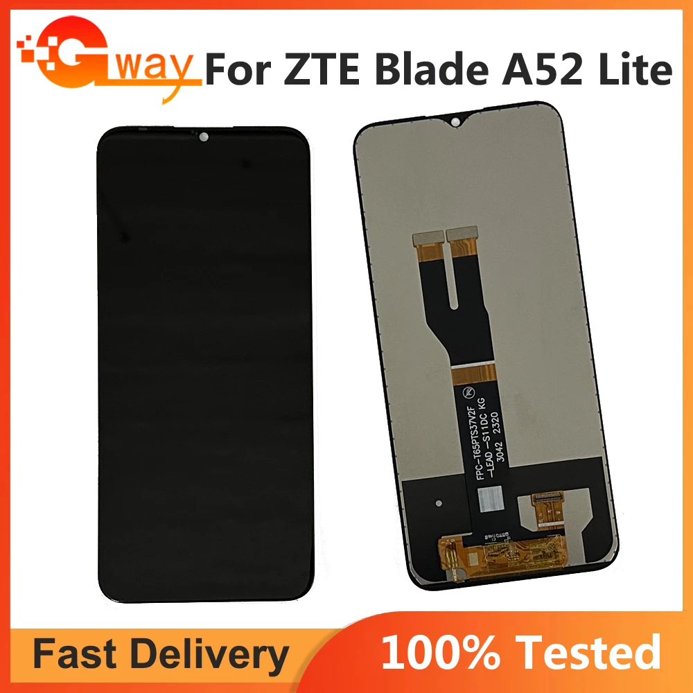 

6.52" Tested For ZTE Blade A52 Lite LCD Display Touch Panel Glass Digitizer Assembly Replacement LCD ZTE A52Lite Dispaly Sensor