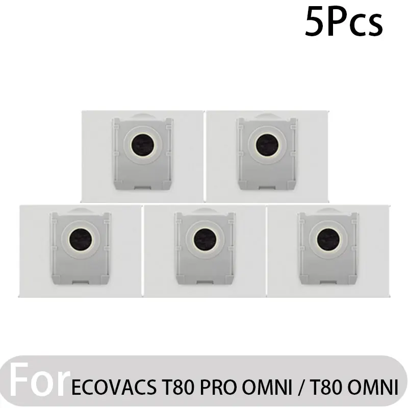ECOVACS T80 PRO OMNI / T80 OMNI Stofzuigers Reiniger Hoofdrol Mop Doek Zijborstel Stofzak HEPA-filter Vervangingsaccessoires