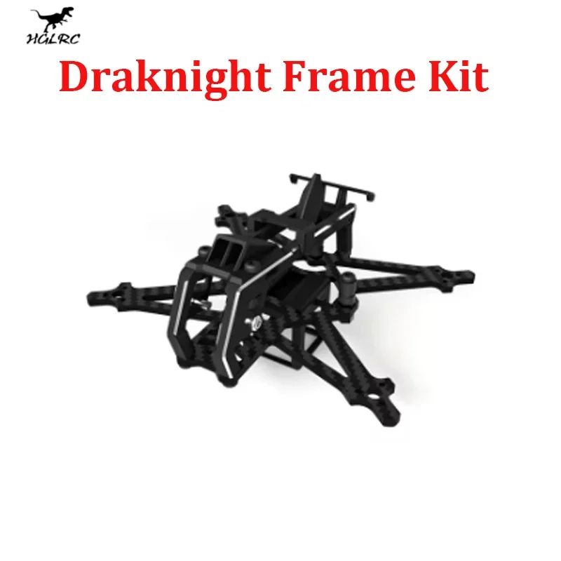 HGLRC Draknight 2inch 91mm Ultra-light Toothpick FPV Frame Compatible 2inch Propeller for FPV Freestyle Drone Part