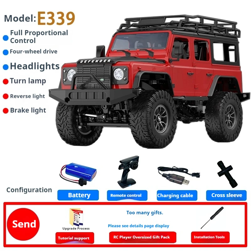 

Waterproof Double Eagle 1:14 Professional Rc Remote Control Car Four-Wheel Drive Off-Road Climbing Car Remote Control Car
