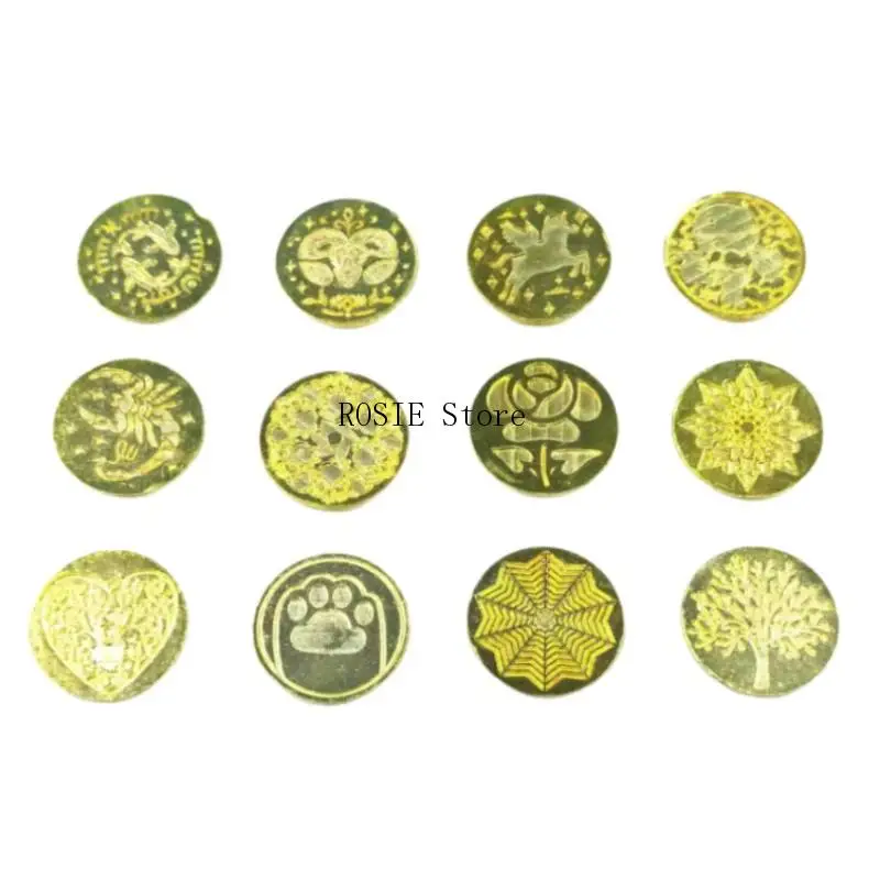 1PC Wax Seal Stamp Vintage Craft Sealing Stamp Head For Cards Envelope Wedding Invitations Gift Packaging Scrapbooking