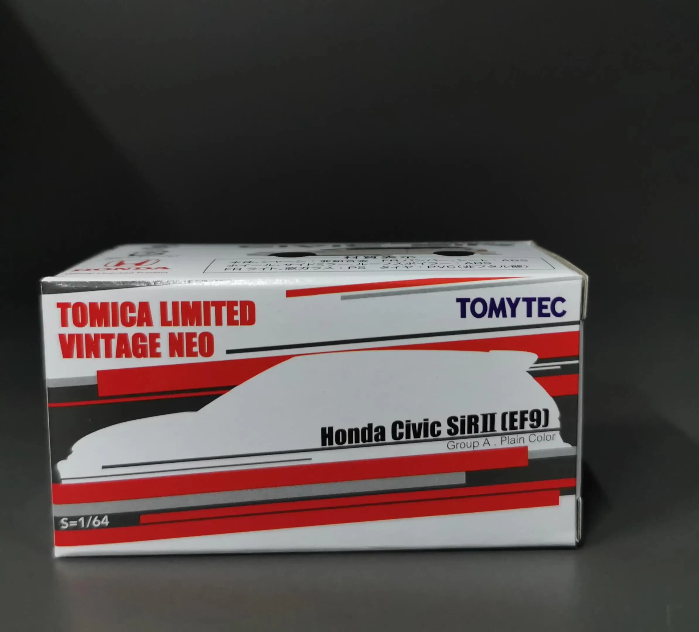 

TOMICA 1:64 TLV Honda Civic SIRII EK9 EF9 Hong Kong Limited Civic Alloy car model decoration