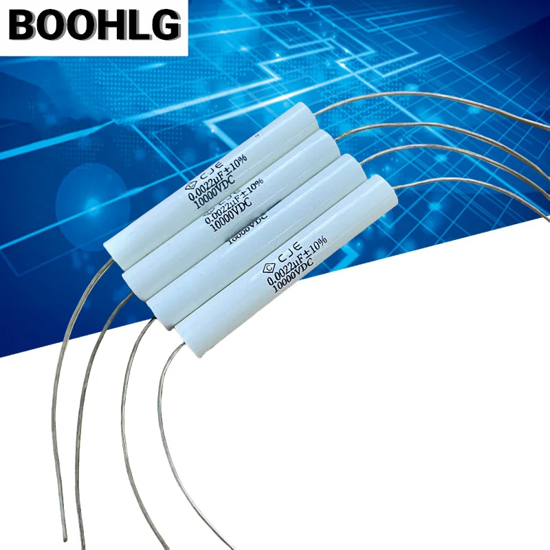 

2 шт. CJE 0,0022 мкФ 10000 В постоянного тока IGBT высокочастотный высоковольтный неиндуктивный защитный конденсатор