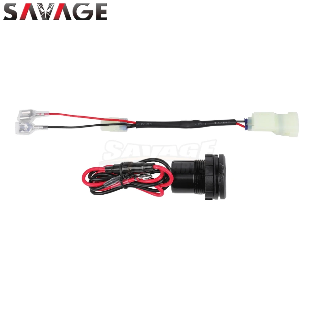 For Honda NX400 NX500 2 Pins Power Outlet Connector CB400X CB500X