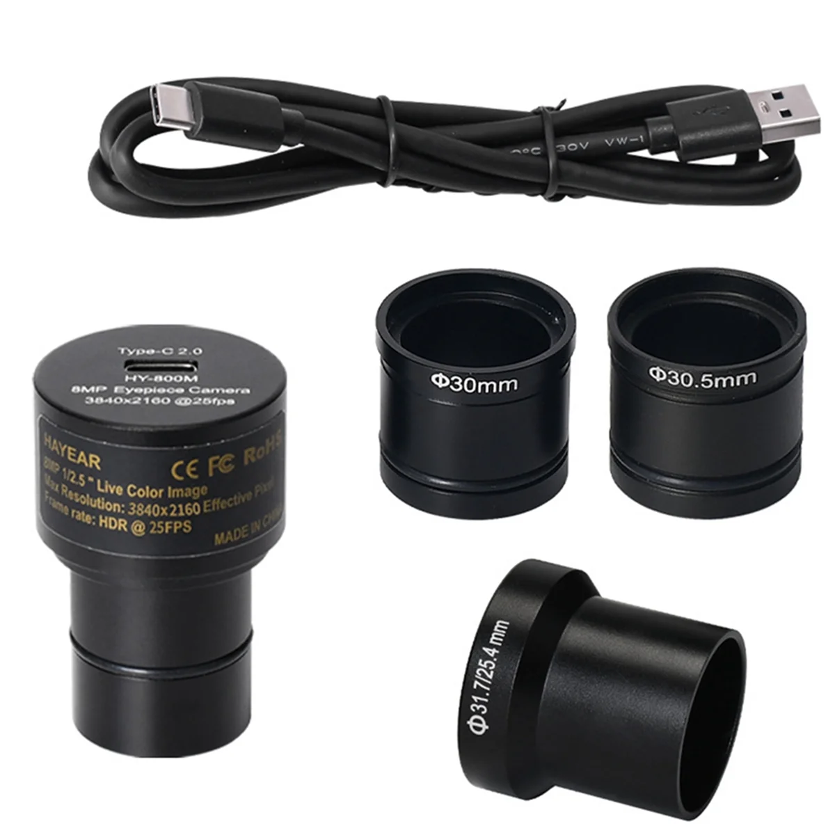 

A79G HD 4K 8 Million Pixels Microscope Camera IMX 317 CMOS USB2.0 Electronic Eyepiece Free Driver for Microscope