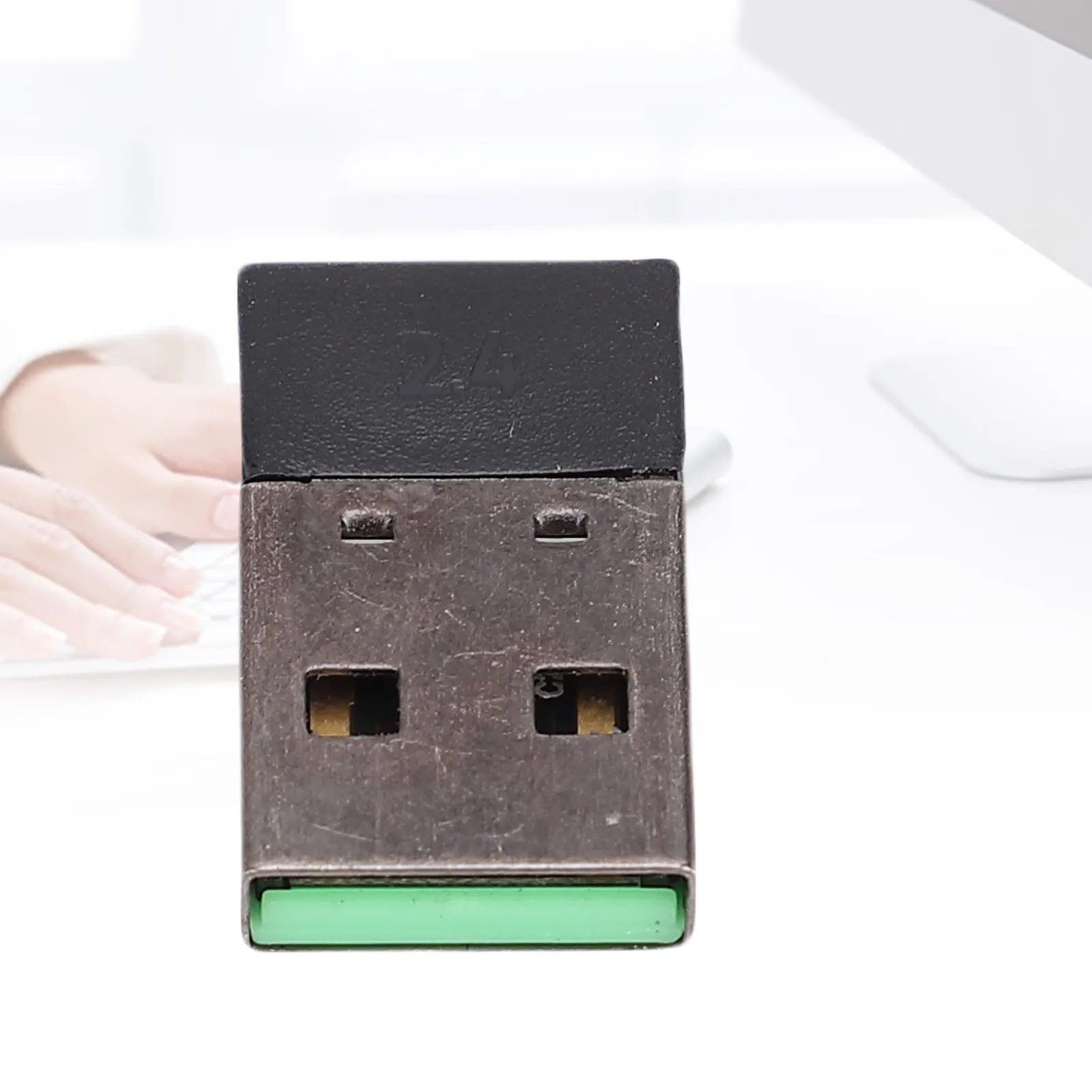 Receptor Dongle USB apto para Razer Mouse 2,4G adaptador receptor de ratón inalámbrico receptor de ratón USB receptor de ratón inalámbrico