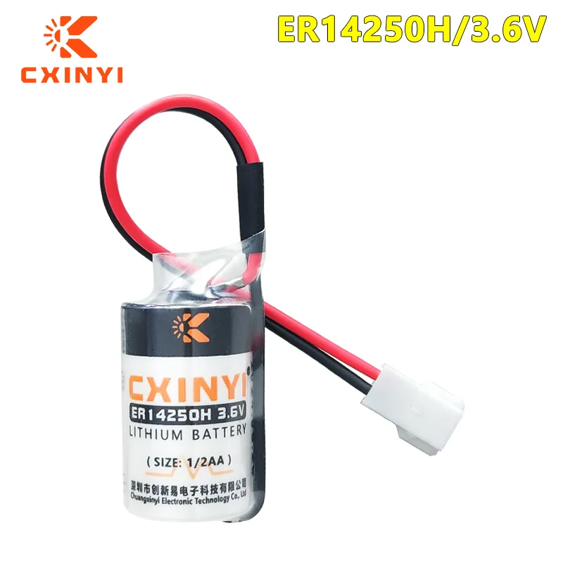 

CXINYI ER14250H 3.6V lithium battery 1200mAh suitable for robot servo CNC machine tool machining center driver gas detector