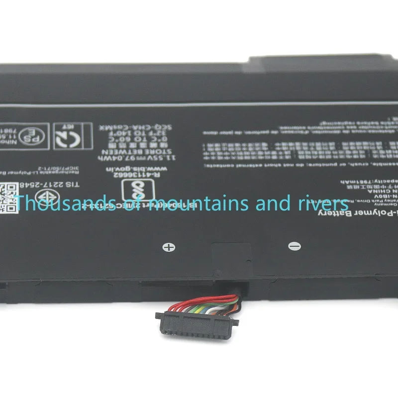 

WYORESY QK06XL Laptop Battery For HP TPN-C171 Series 7981mAh 11.55V 97.04Wh N28647-1C1 TPN-IB0V N28832-005 N28647-1E1 Notebook