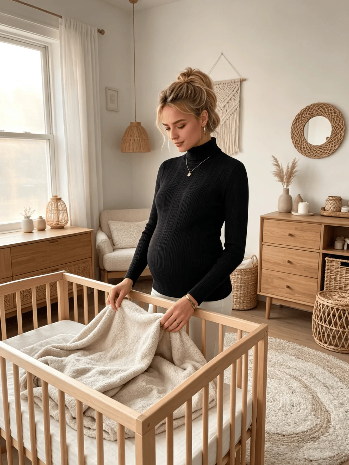 Maternity turtleneck black lon - Maternity Wear 评论和价格