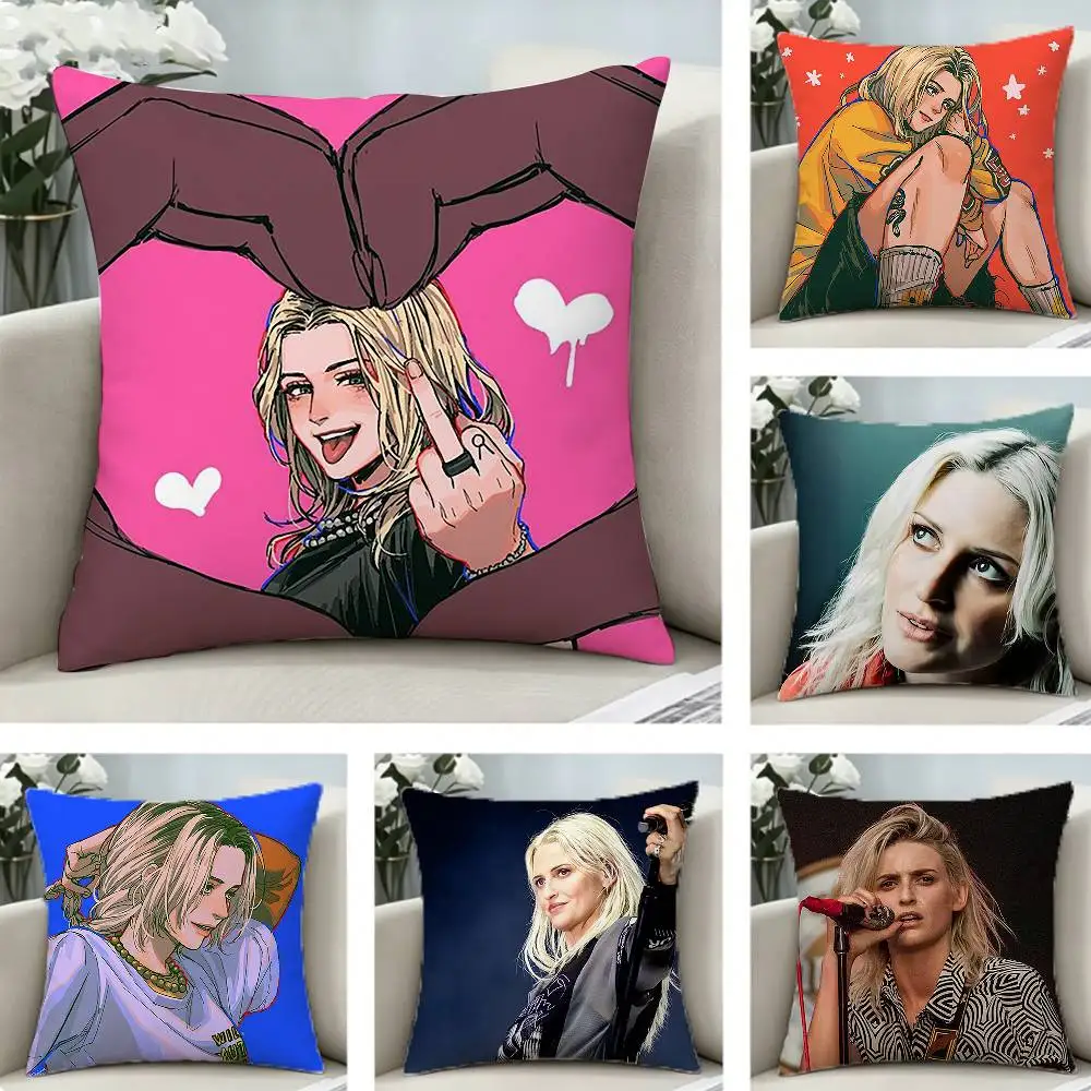 COOL Emily A-Armstrong    Pillow Case Pattern Printed Pillowcase For Living Room Sofa Cushion Cover