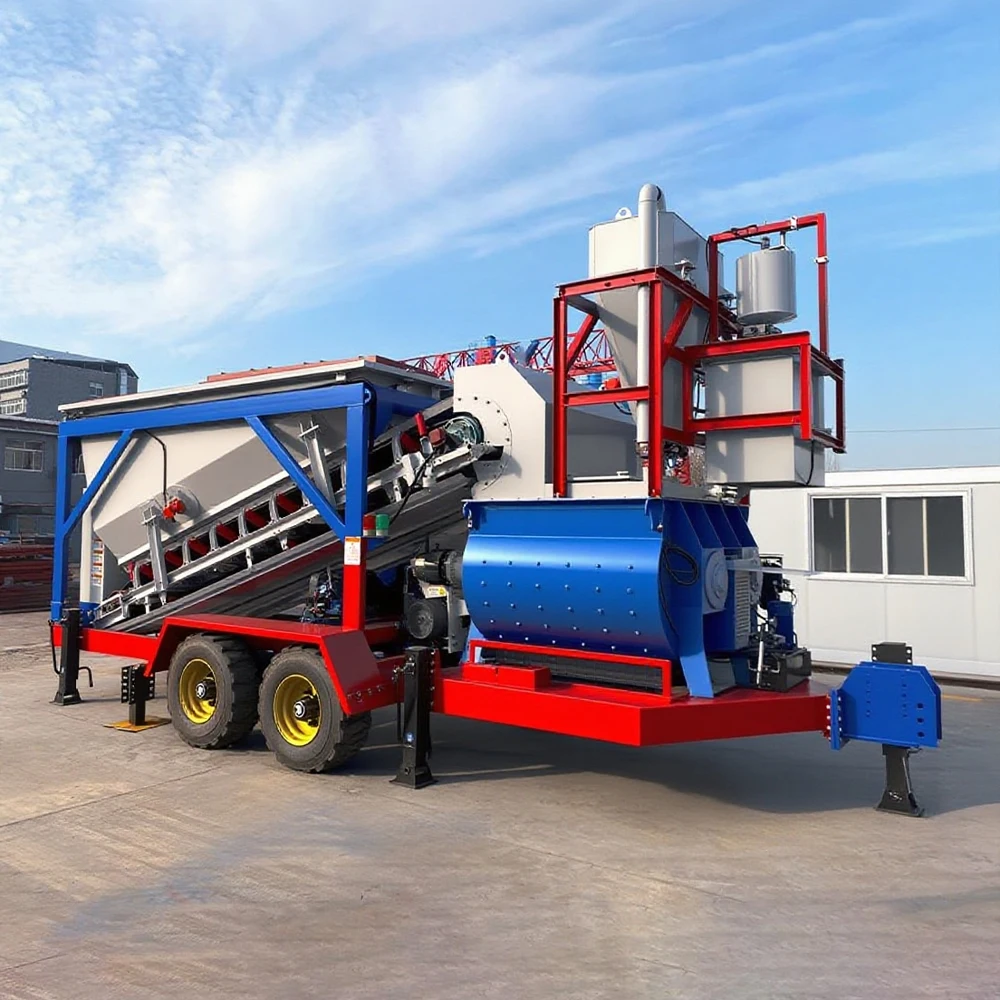 نباتات للبيع خلط الخرسانة وخلط تصنيع النباتات على نطاق صغير