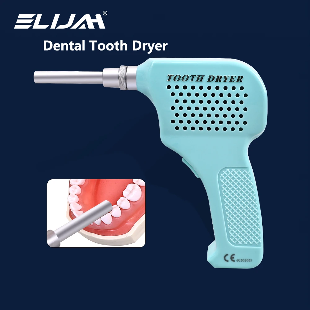 

ELIJAH Dental Lab Drying Machine Tooth Dryer High Pressure Sterilization 134 ℃ Tooth Surface Dry Heater USB Charged Equipment