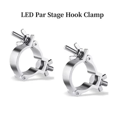 Single Loop Buckle Stage Light Hook DJ Light Aluminium Material Stage Lamp 48-52mm Lights Hook Truss Clamp Holder Accessory