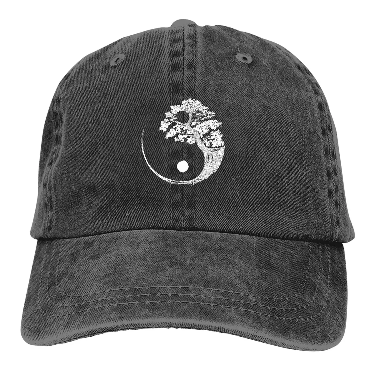 

Summer Cap Sun Visor Yin Yang Bonsai Tree Hip Hop Caps Japanese Samurai Cowboy Hat Peaked Trucker Dad Hats