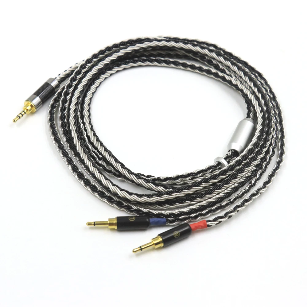 16 Core Nero Bianco Misto 2x2.5mm Spina Cavo di Aggiornamento PerSonus Faber PRYMA Sivga Oriole SV021 1MORE H1707 Monolith M1060C
