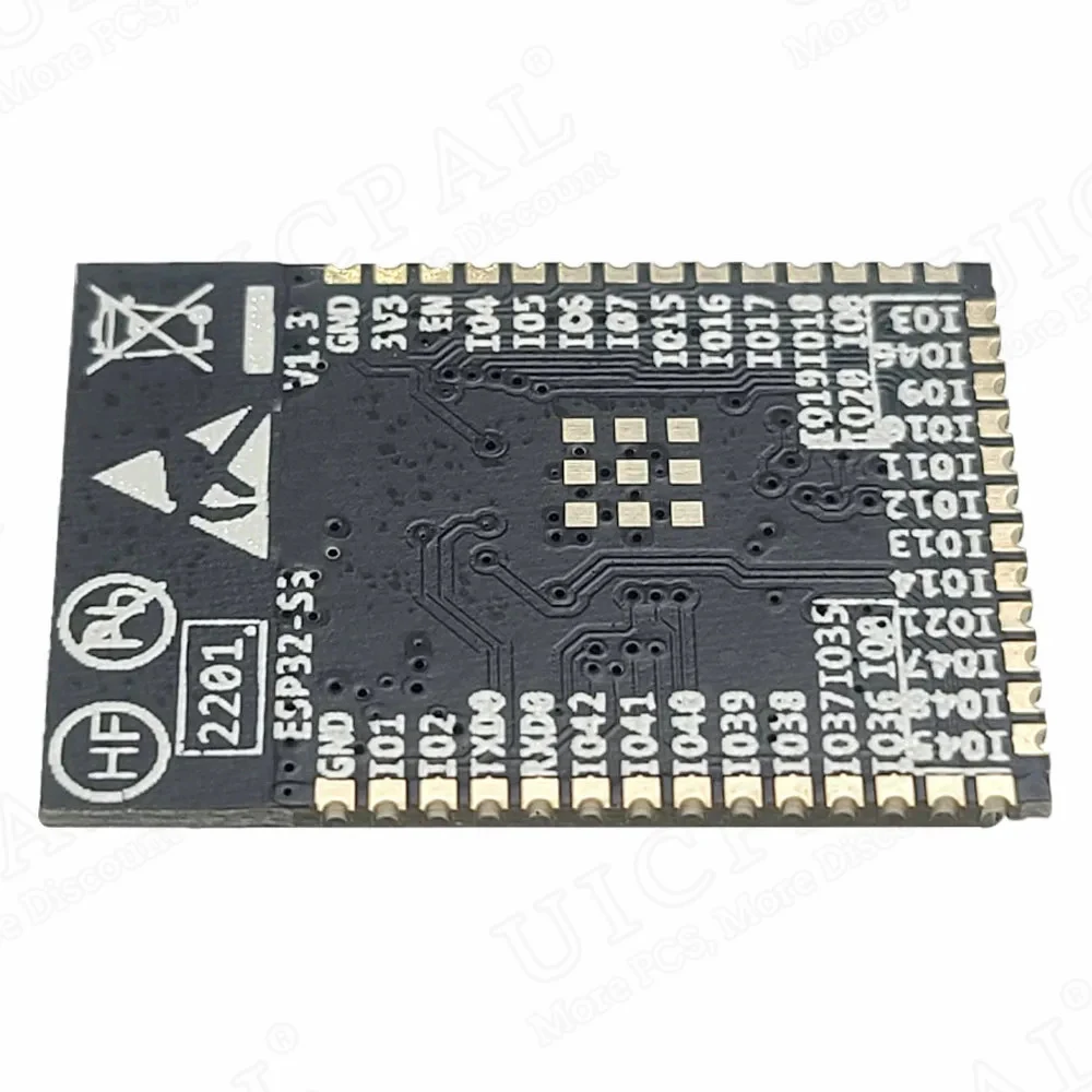 ESP32S3 N16R8 2,4G WLAN BT Modul 32-Bit Dual-Core Stromsparend 8MB PSRAM 16MB Flash ESP32-S3-1 – Detail 8