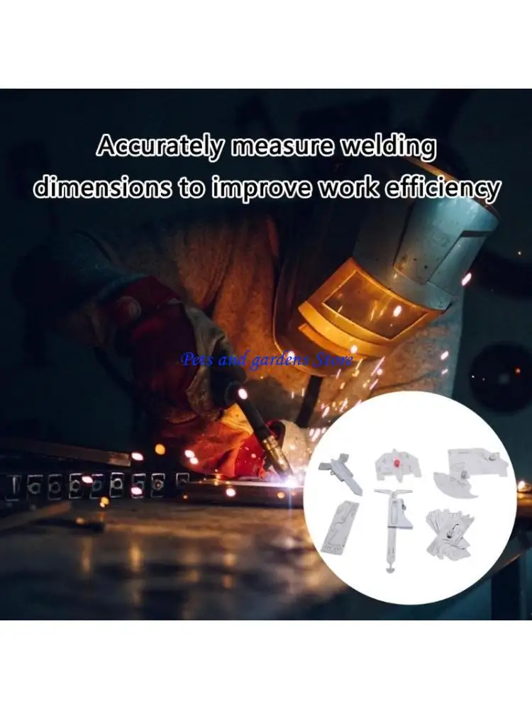

H051 Welding Gauges Collection Clear Scale for Precise Measurements In Manufacturing