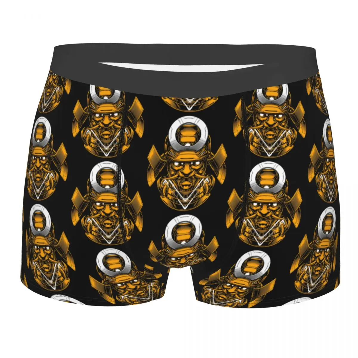 Samurai Mecha 7 Underpants Breathbale Panties Male Underwear Print Shorts Boxer Briefs