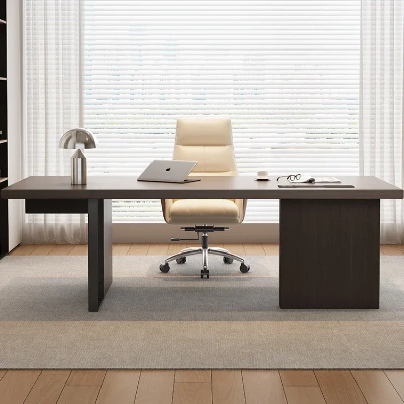 Aesthetic Organizer Study Computer Desks Standing Home Office Executive Wooden Table Study Italian Tavolo Living Room Furniture