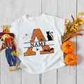 letter A with name