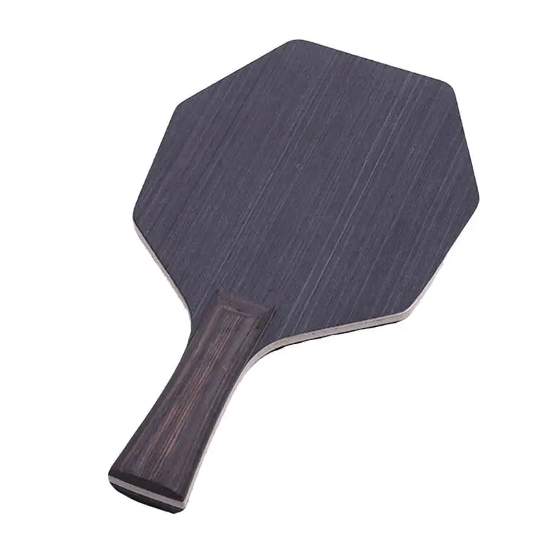 Raqueta de Ping Pong en forma ciber, paletas de Ping Pong de madera, accesorios de juego de paleta de tenis de mesa resistentes para entrenamiento y torneo