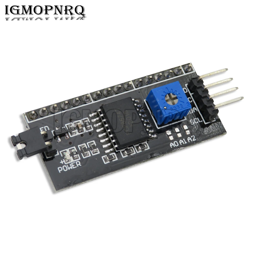 Serial Interface Board Porto, Placa adaptadora LCD, Módulo Conversor, PCF8574, IIC, I2C, TWI, SPI, LCD, LCD1602, 2004, Novo