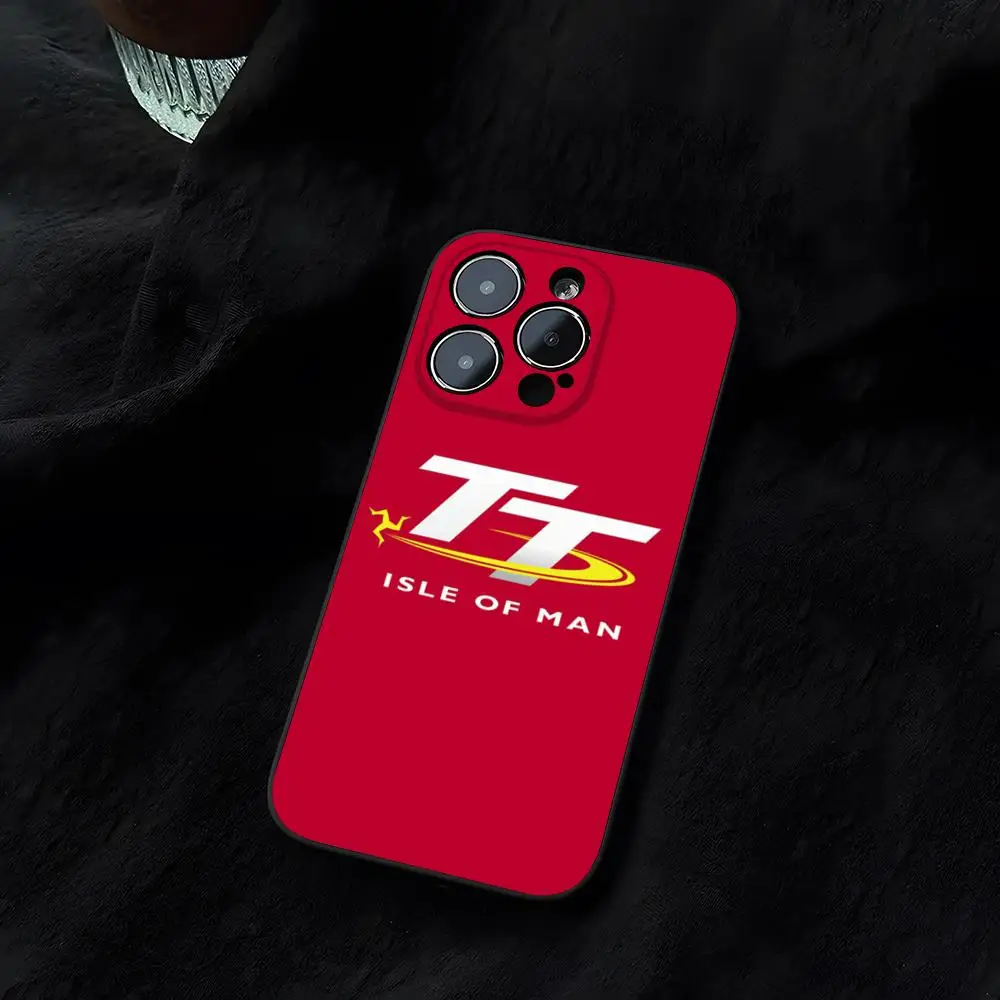 TT Isle of Man Racing Phone Case Funda for iphone 14 16 13 11 15ProMax 12 Pro Max Mini Xr Xs 8 Plus Cover