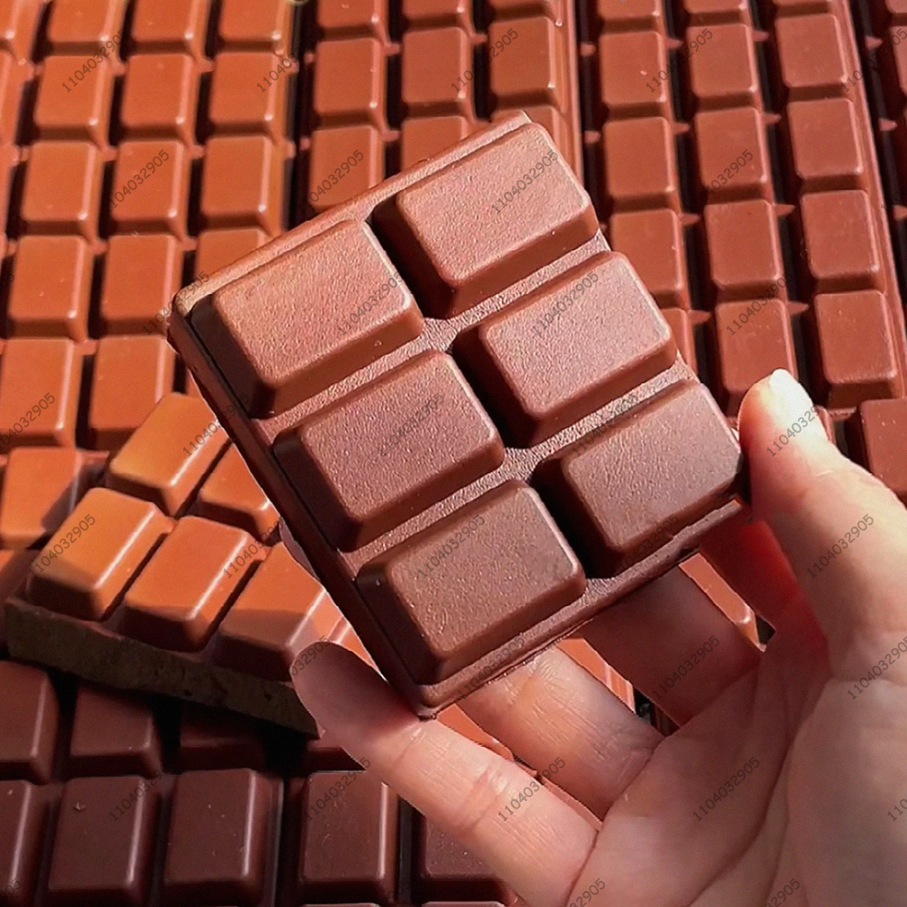 Grote Chocoladereep Langzaam Stijgende Squishy Speelgoed Grote Chocolade Knijpspeeltje Trage Rebound Anti Stress Release Hand Relax Gift Speelgoed
