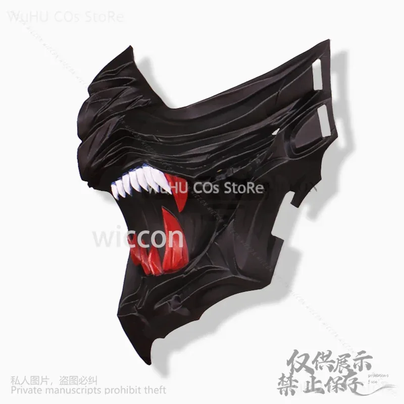 ثلاثية الأبعاد قناع الدعائم اكسسوارات ل أنيمي هالوين عيد الميلاد كوس الأسود زي حمض البوليلاكتيك لعبة النينجا جايدن 4 تأثيري مخصص