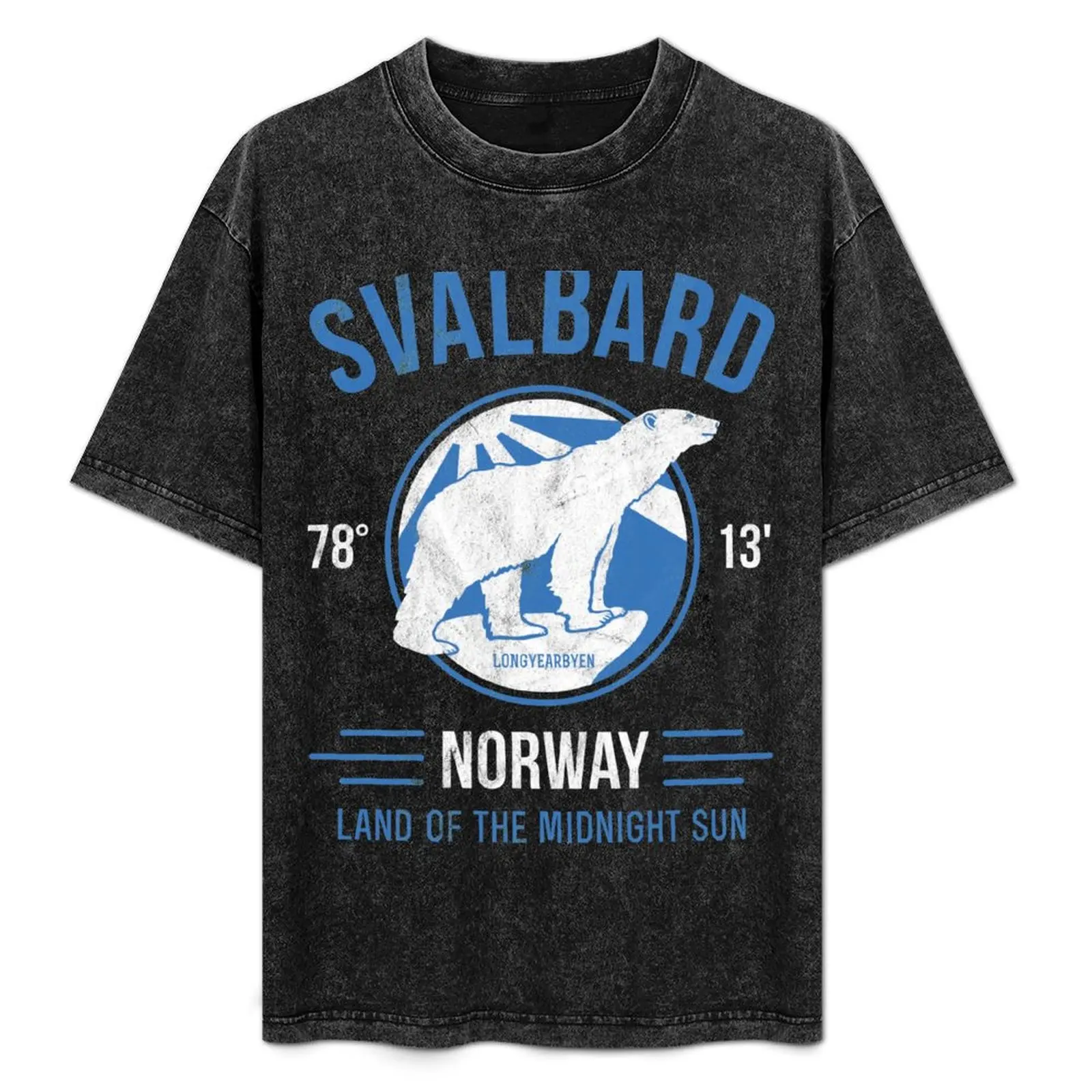 

Svalbard Polar Bear - Midnight Sun in Norway T-Shirt custom t shirt anime graphics funny t shirts men