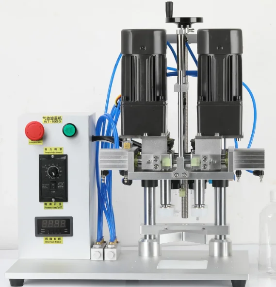 Automatic capping machine tightener