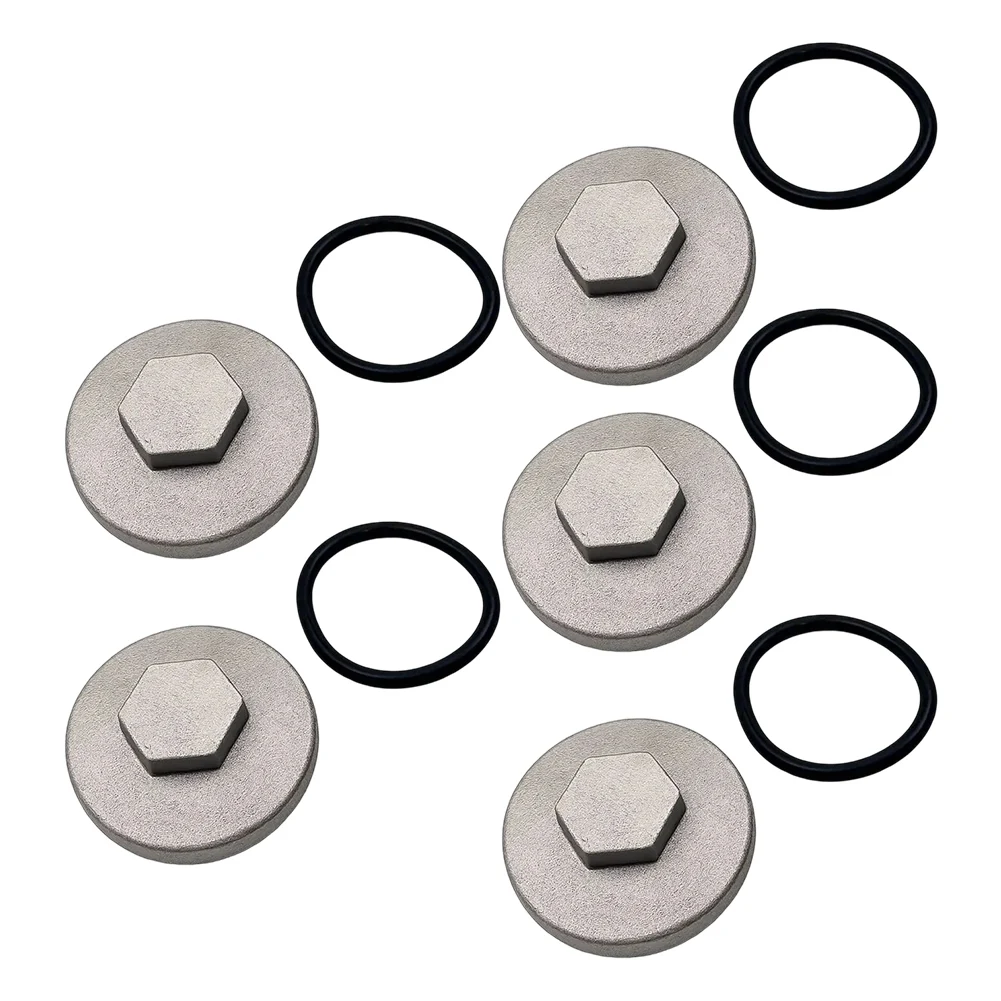 Plated Steel Oil Drain Component Cover Cap for GY6 Engine Scooter Moped For JH70 CD70 C100 DY100 Oil Pan Drain Fit