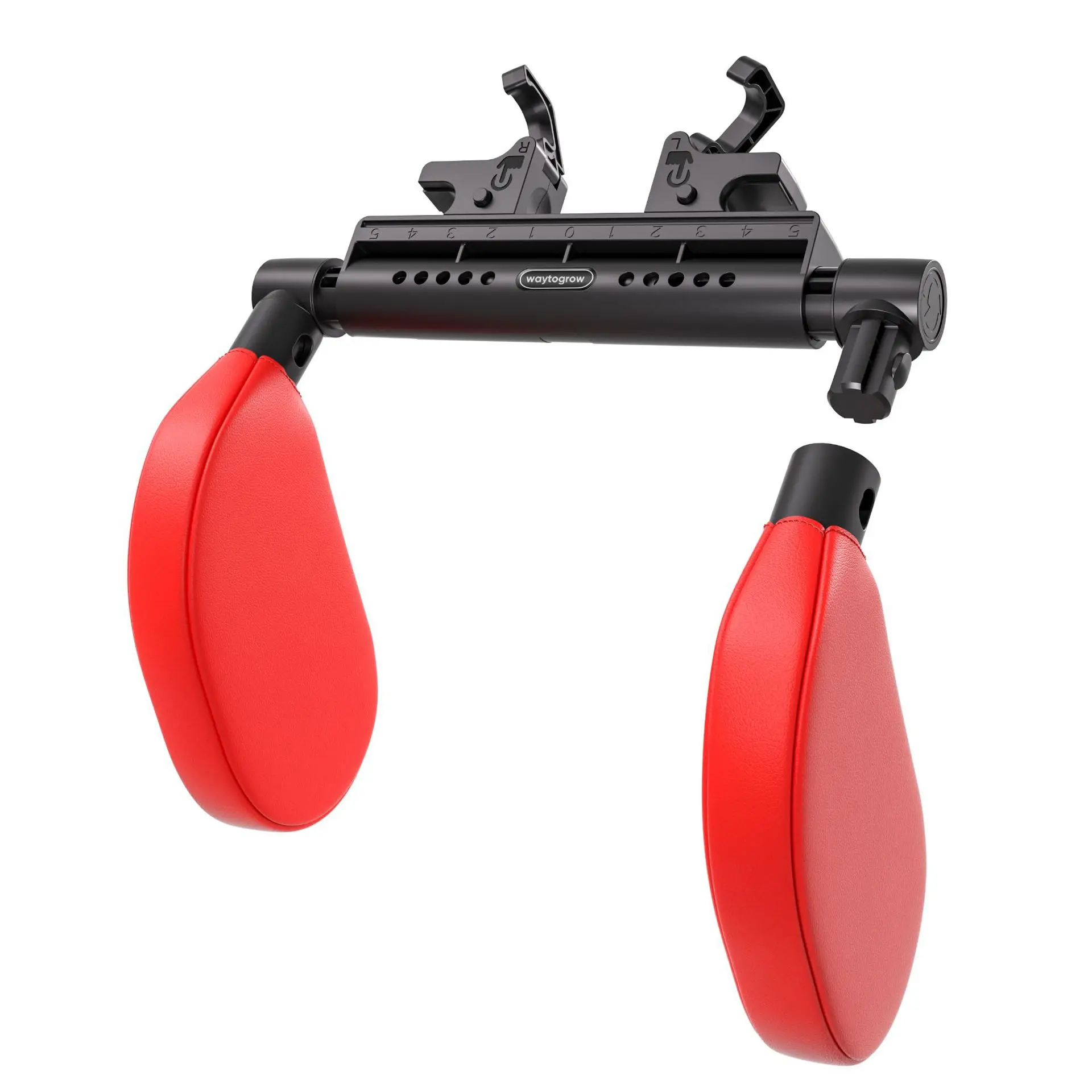 Adjustable car headrest, creative car interior supplies, side leaning travel sleep U-shaped memory foam neck pillow