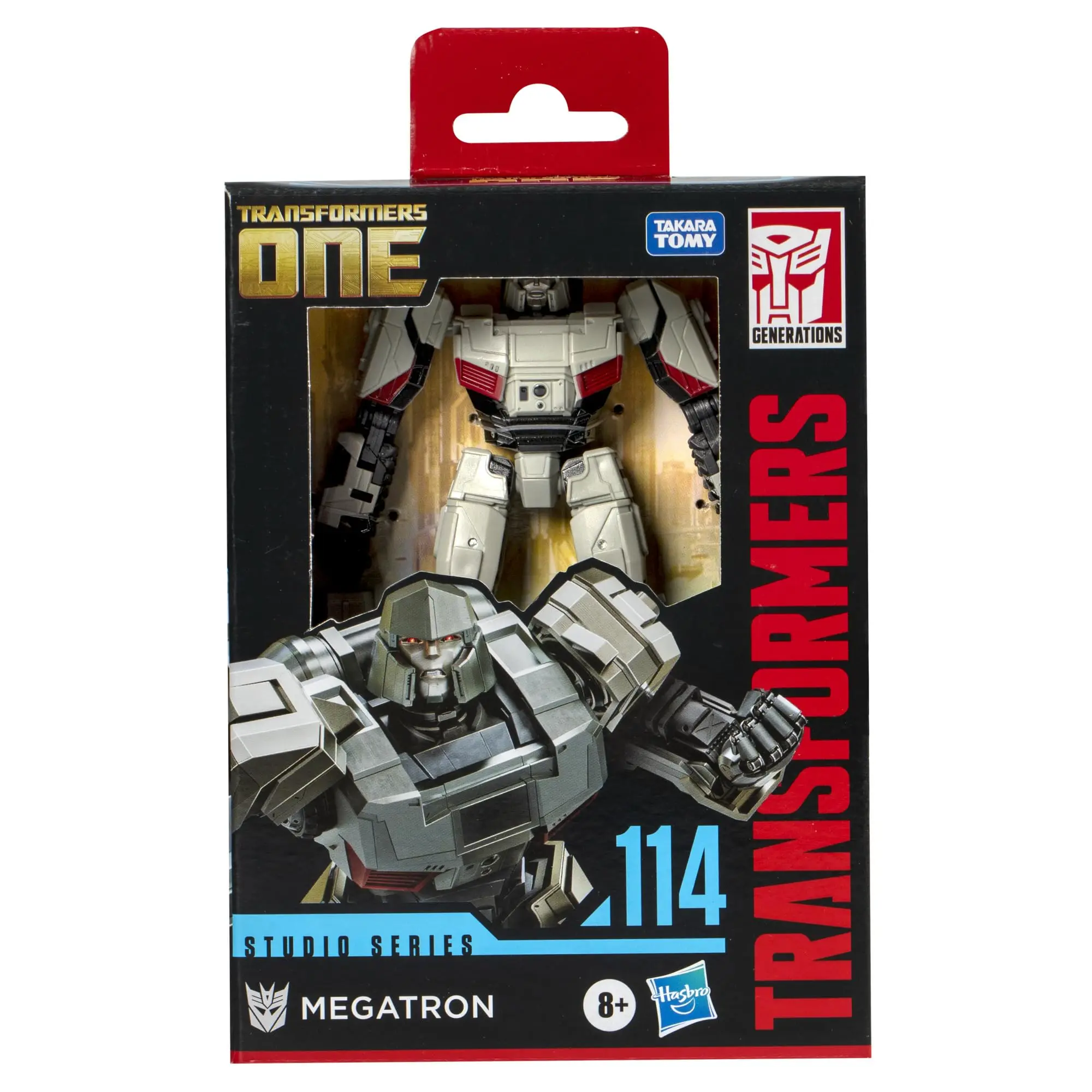 Hasbro Transformers Toys Studio Series Deluxe One 114 Megatron, 4.5-inch Converting Action Figure, 8+ F9849