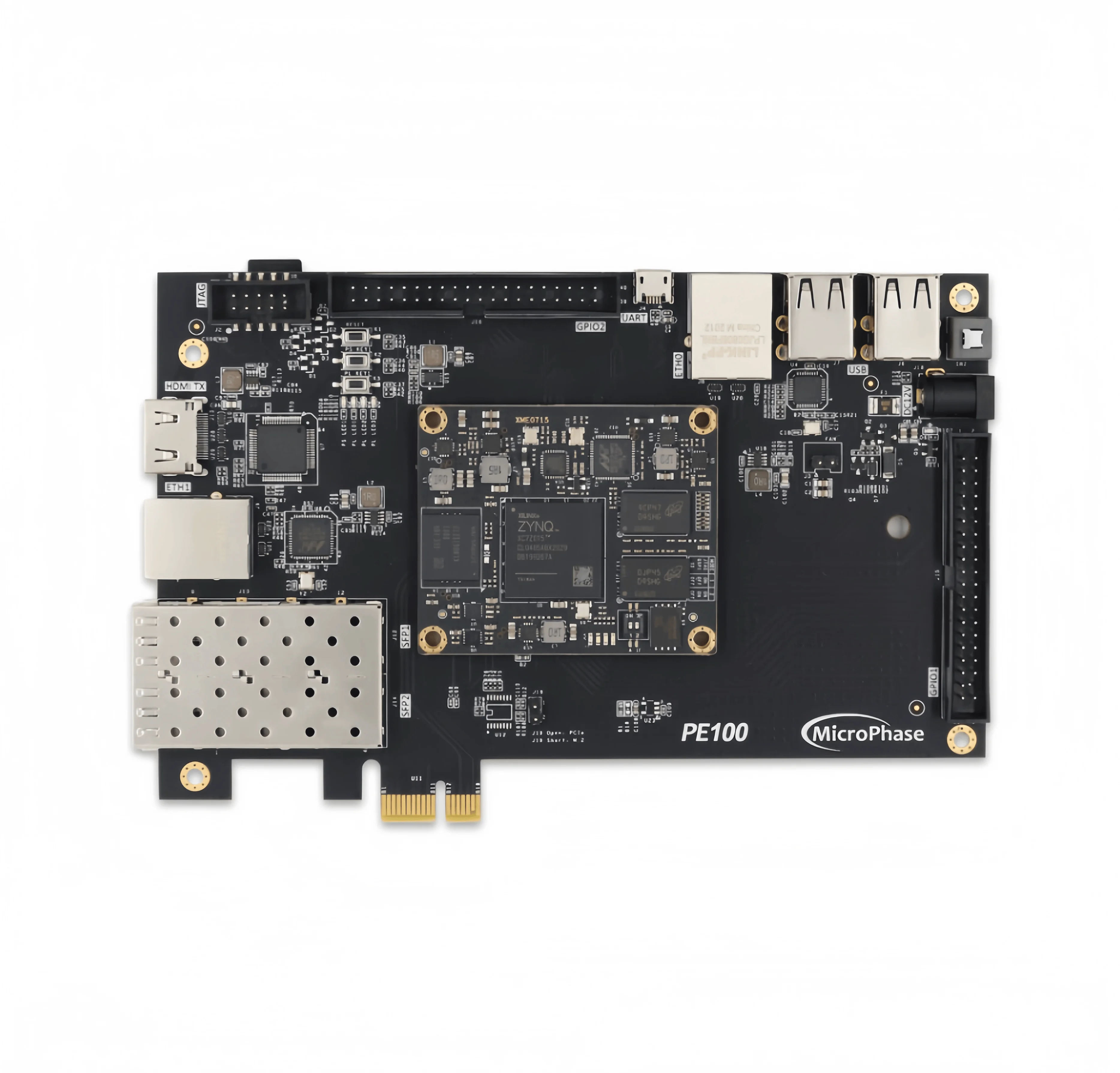 

Плата разработки FPGA ZYNQ ARM XC7Z015 PCIE SFP 7015 PE100XME0715
