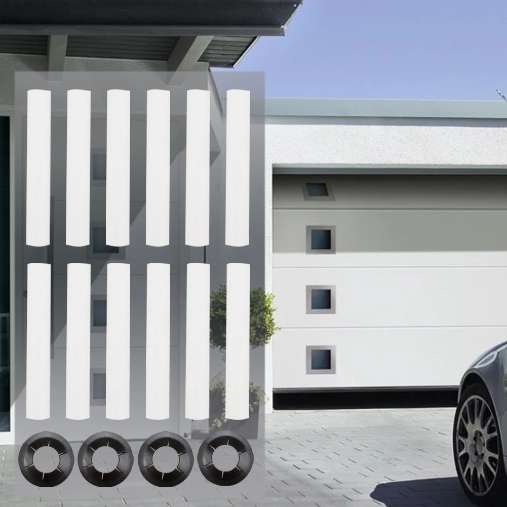 

20Pcs Garage Door Hinge Quiet Roller Sleeves 80mm High Load Standard Rollers Hardware Tools for Rollers with Clean Stems