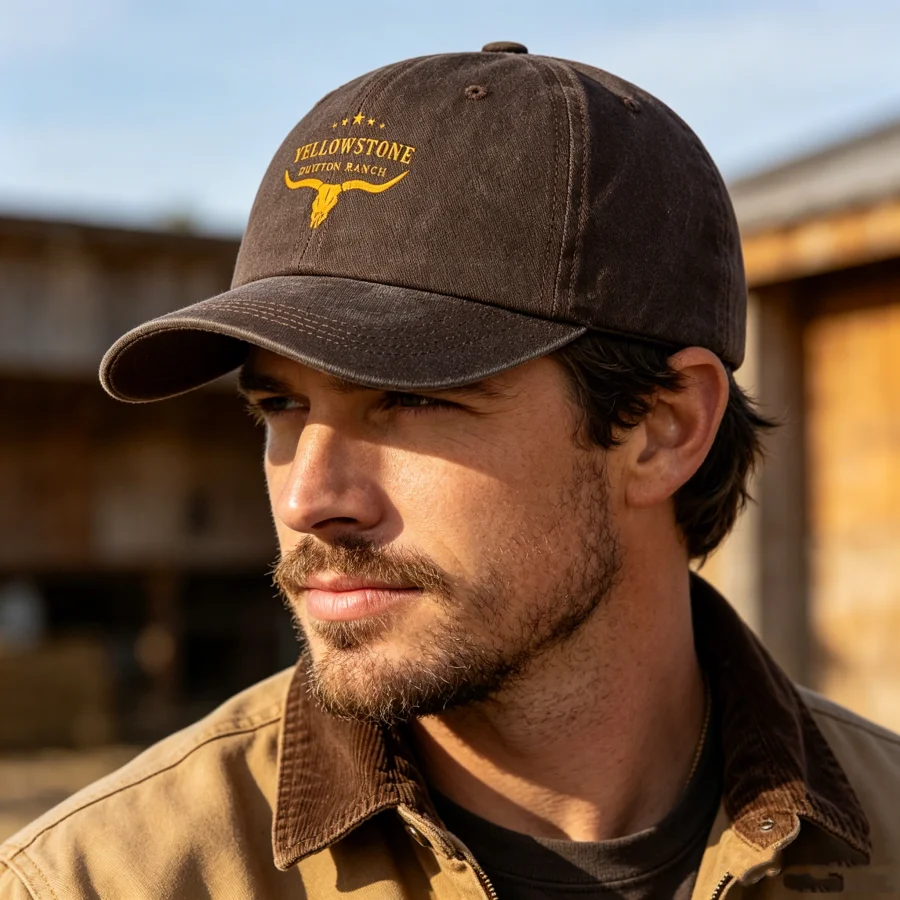 A Versatile Outdoor Summer Baseball Cap with a Soft Top Design + Comfortable, Breathable, Adjustable Fit, Perfect for Running, Hiking, or Everyday Commuting with a Retro Vibe