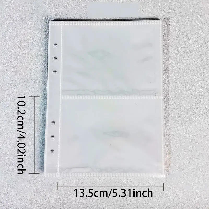 Aufkleber-Organizer-Ordner A5 Aufkleber-Sammelalbum Wiederverwendbare Aufkleber-Taschen und Transparente Wasserdichte Reißverschluss-Aufbewahrungshüllen – Detail 22