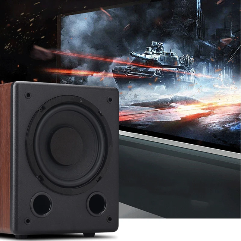 Imagem -03 - Subwoofer Hifi para Home Theater Subwoofer de Alta Potência Longo Curso Febre Profunda por Mergulho 2.1 ou 5.1 Canais Colunas Passivas 100w 40hz300hz 65 Pol