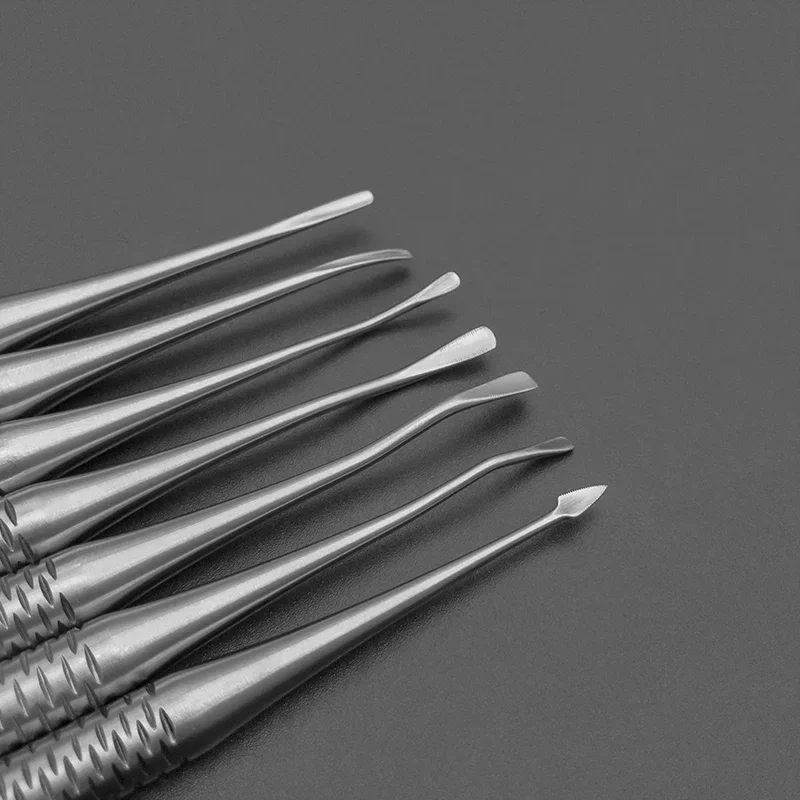 

1 шт. Стоматологический минималистичный элеватор из титанового сплава для экстракции, импортный, с ножом для удаления, для дентальных имплантатов