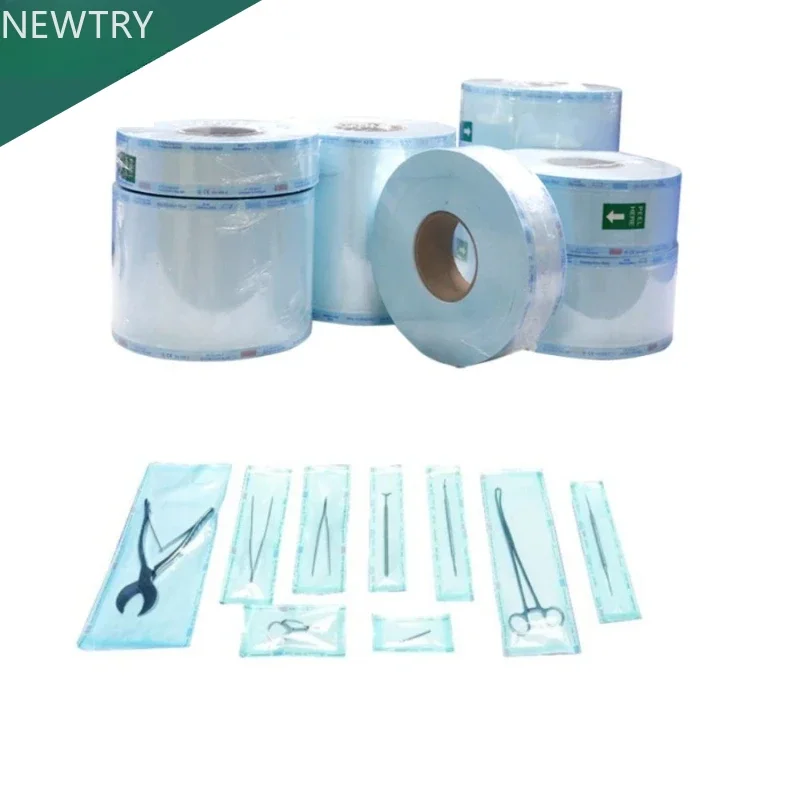 

200M/Roll Dental Disposable Autoclave Sterilization Self-Sealing Pouches Bag Dental Dentist Tool Consumable for Tattoo Accessory