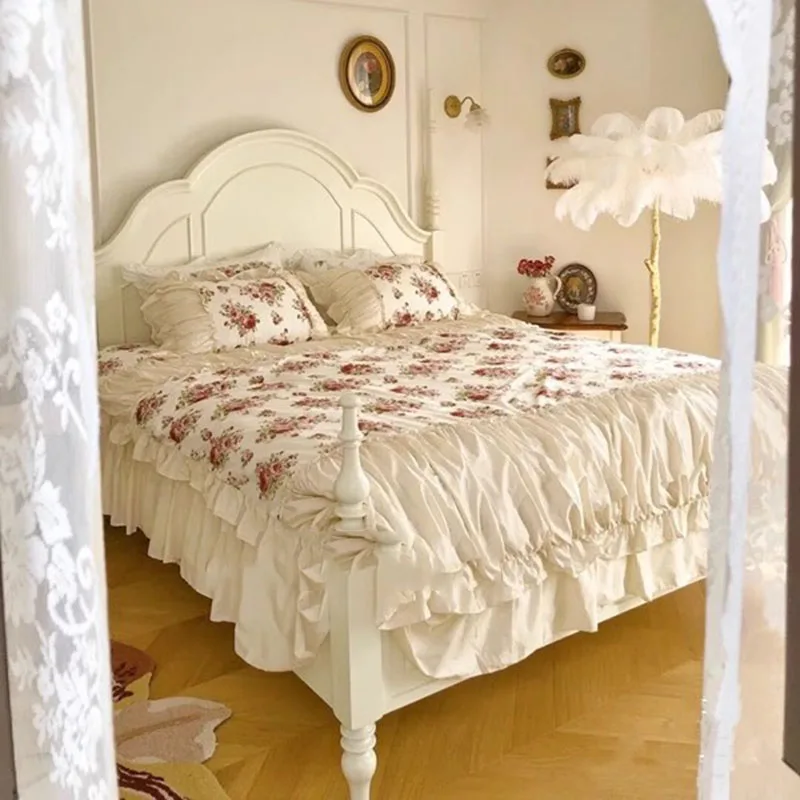 

Floating Space Saving Bed Design Luxury Frame King Size Sofa Bed Bedroom Sleeping Letto Matrimoniale Lounge Suite Furniture