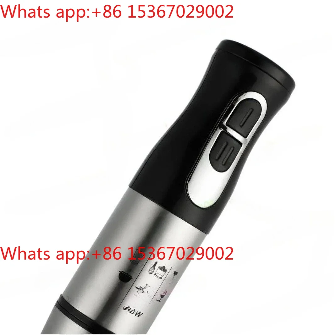 6-in-1 Handheld Food Mixer Electric Egg Beater with Milk Shake Meat Grinder for Baby Complementary Food Cooking