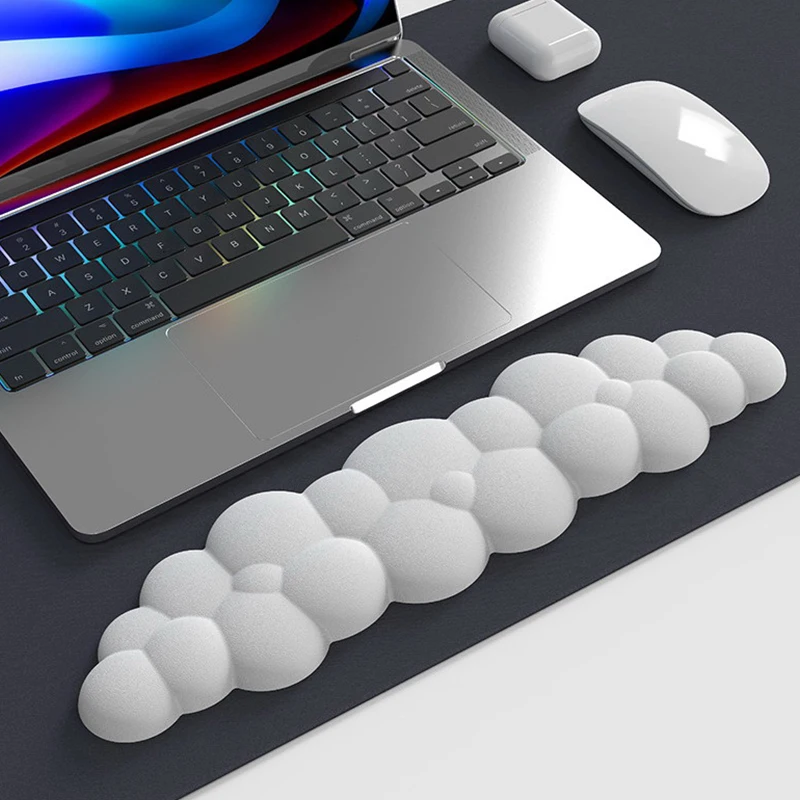 Creative Cloud Shape Wrist Rest Pad Fashion Soft Anti-Slip Desktop Office Mouse Wrist Rest Memory Foam Keyboard Mouse Pad