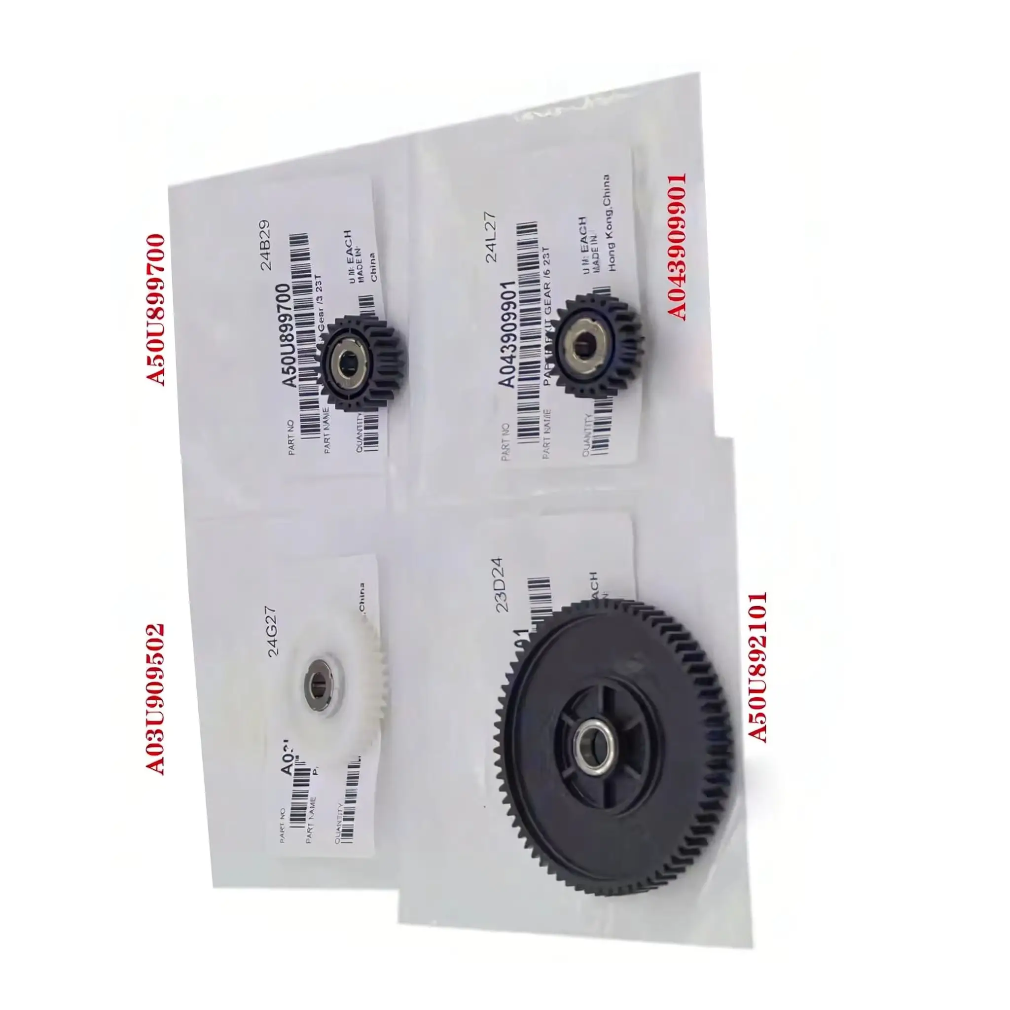 

A043909901 A50U899700 A03U909502 A50U892101 Original New Gear for Konica Minolta C1060 C1070 C2070 C3070 C3080 C4065 C4080