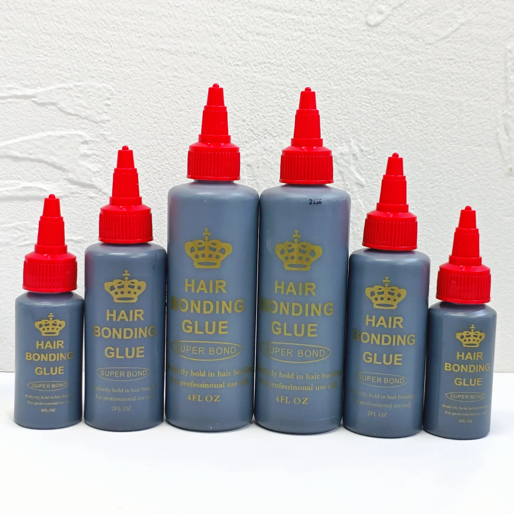 HAIR BONDING GLUE SUPER BOND Perfectly Hold In Hair bonding  Hair Extensions And Lace Wigs - Easy Application 1/2/4OZ